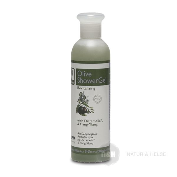 Oliven Shower Gel Revitalizing Bioselect �kologisk
